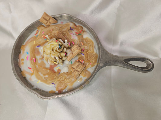 Caramel Birthday Cake Candle