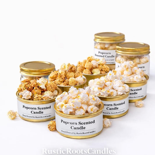 Carmel Popcorn Candle