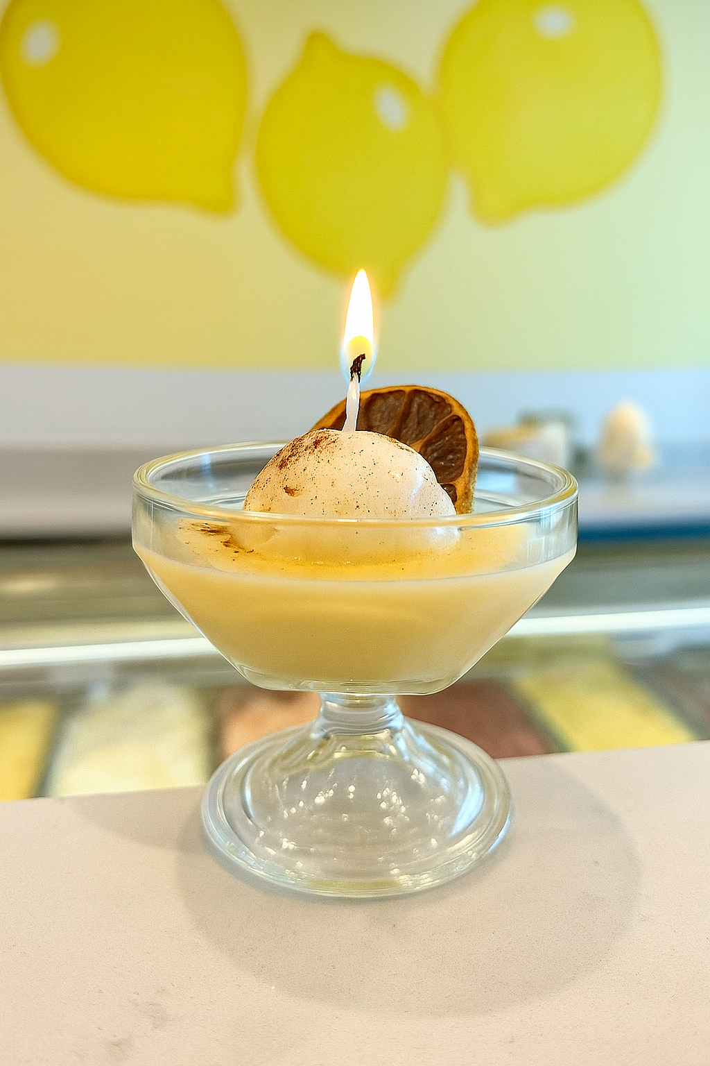 🍋 Lemon Cream Gelato Candle