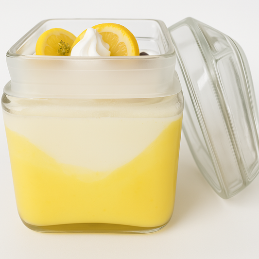 Lemon Meringue Dessert Candle
